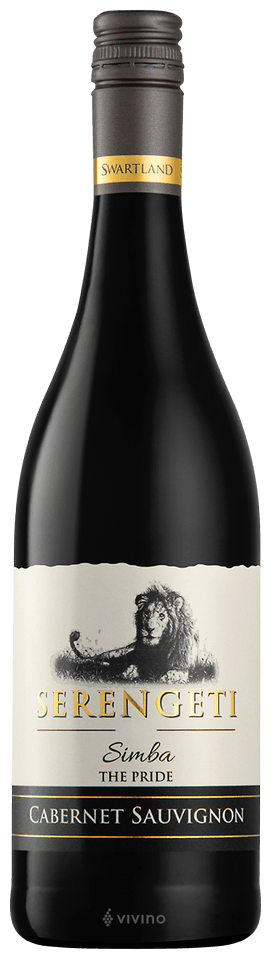 VR - Serengeti Simba (SWARTLAND WINERY Afrique du Sud / Cabernet Sauvignon - Rouge - 14%)